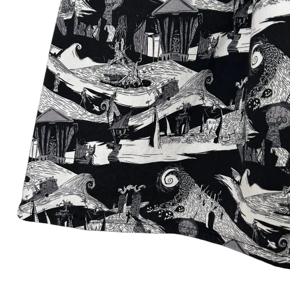 Disney Jack Skellington The Nightmare Before Christmas Pleated Skirt (2XL)